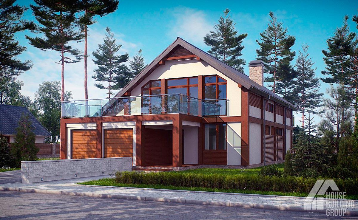 Проект дома H50. Проекты домов в Крыму