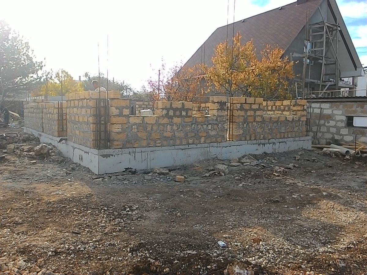 Строительство дачного дома на Фиоленте (Севастополь)