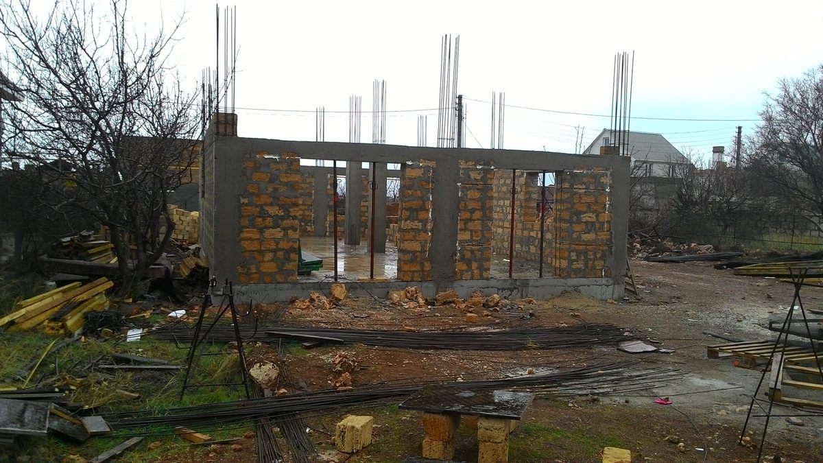 Строительство дачного дома на Фиоленте (Севастополь)
